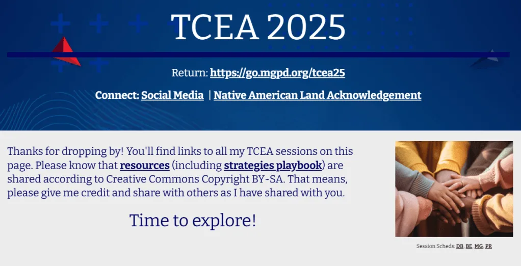 TCEA Presentation Update: Day 1 (Sat) EduSky EdTech