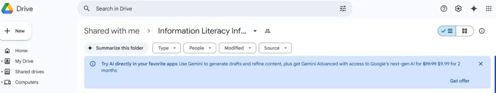 A Bad Smell: Google Workspace Ads for AI