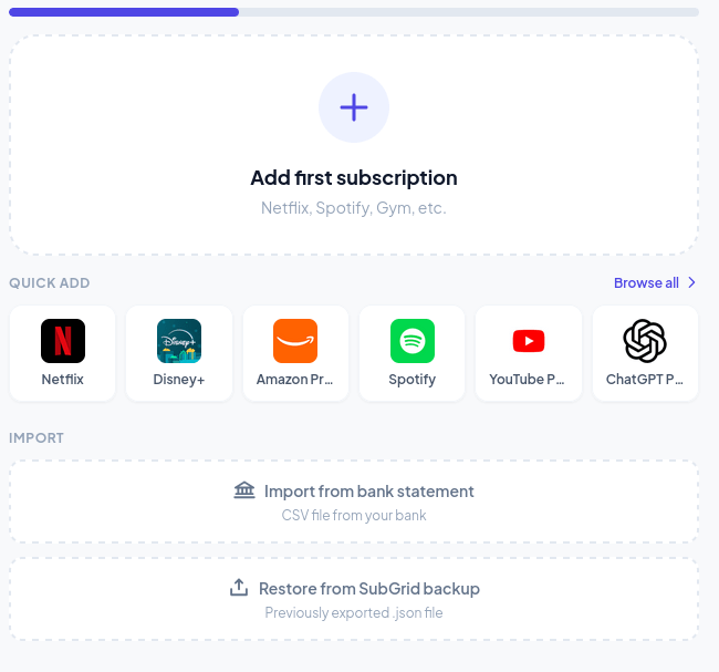 Subscriptions Add Up