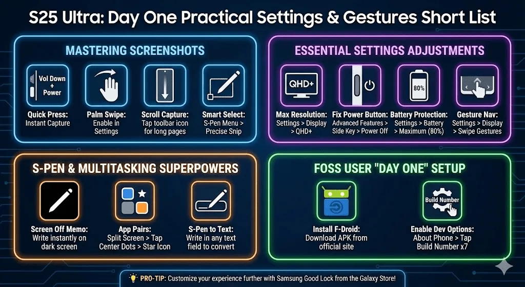Gemini Langoliers, Part Two: Practical Day One Settings and Gestures
