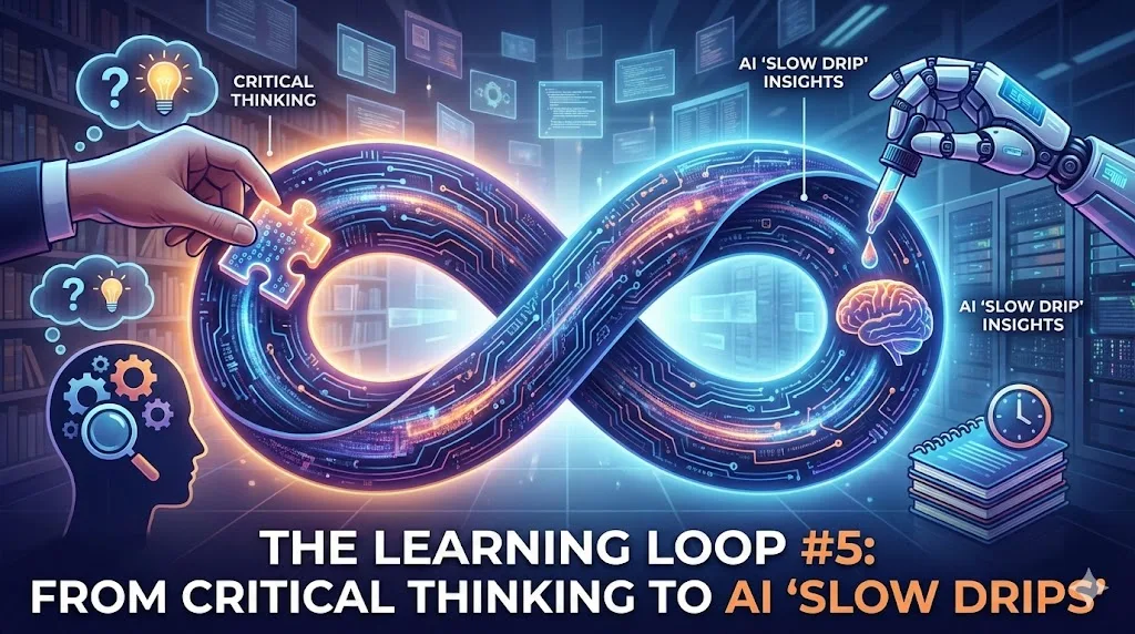 The Learning Loop 5: From Critical Thinking to AI "Slow Drips"