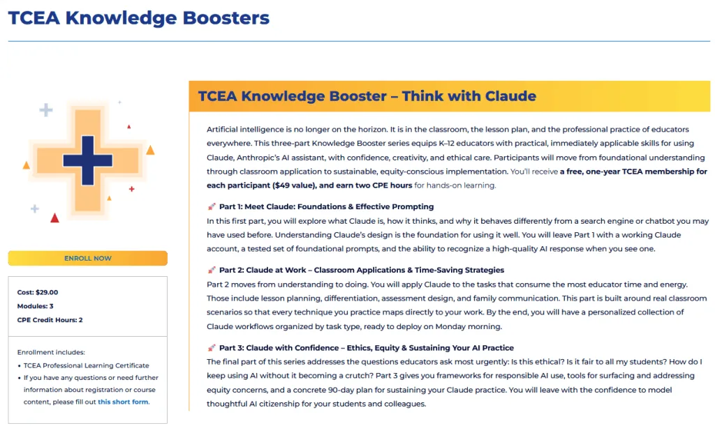 Knowledge Booster – Think with Claude AI