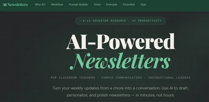Exploring AI Powered Newsletters