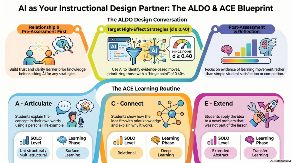 Gen AI Instructional Design Partner web tools