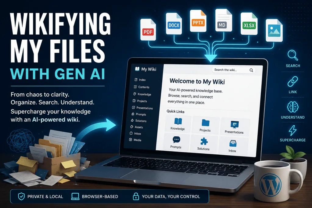 Wikifying My Files with Gen AI AI wiki EduSky Codex Code