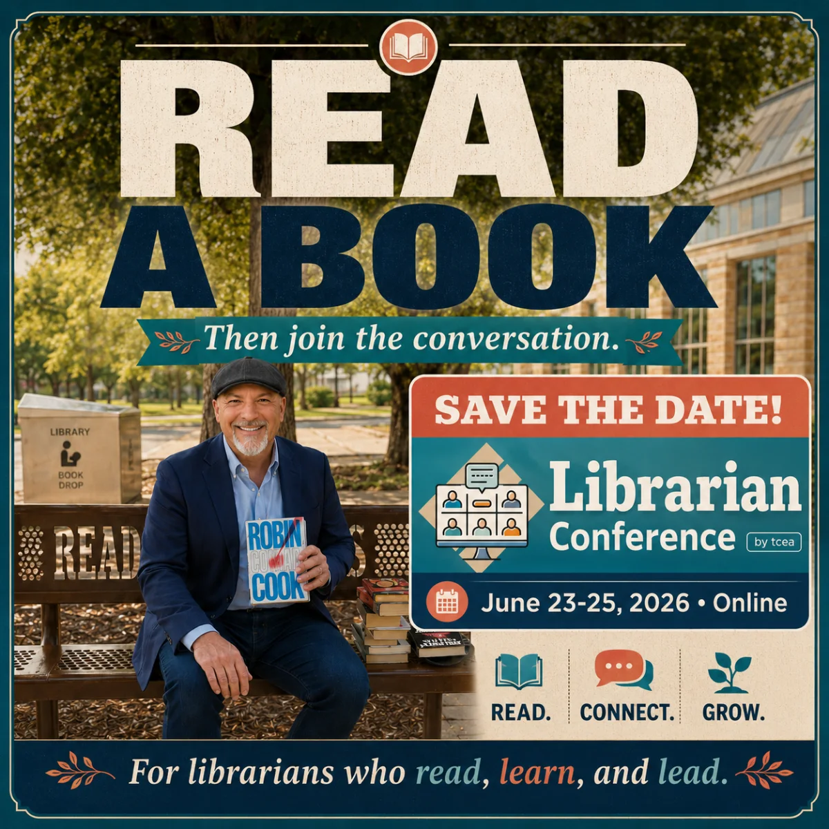 Read a Book and Save the Date: Librarian Conference EduSky LibSky Education read