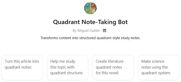 Outline Helper Bot