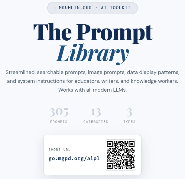 The Prompt Library