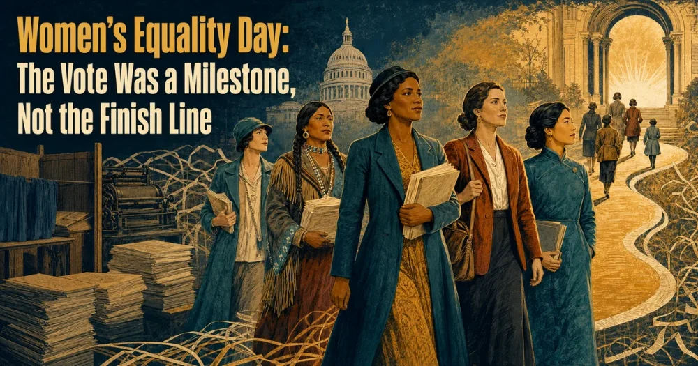 Women’s Equality Day: The Vote Was a Milestone, Not the Finish Line