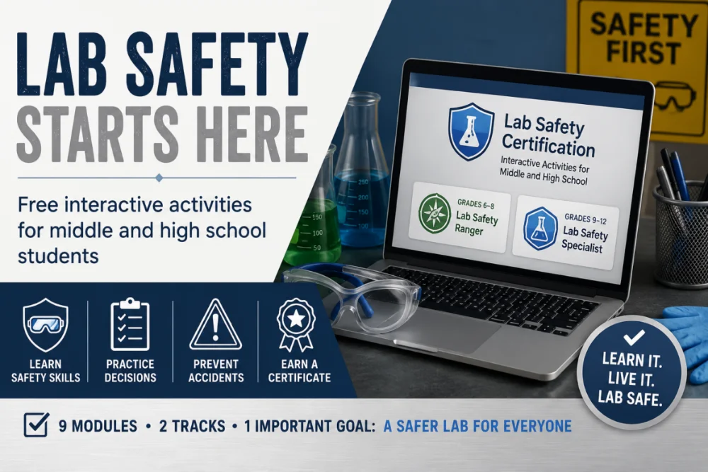 Back to School: Get Students Lab-Ready with Free Safety Certification Activities