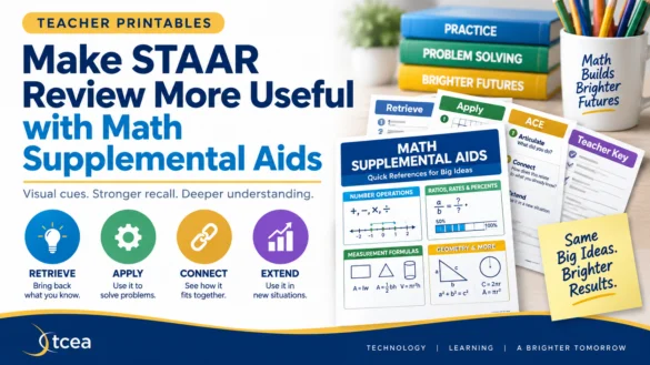 Teacher Printables: Make STAAR Review More Useful with Math Supplemental Aids