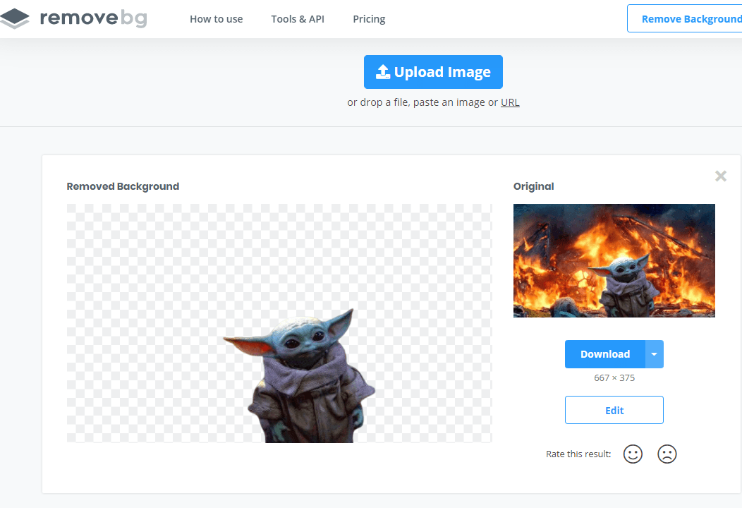 background remover