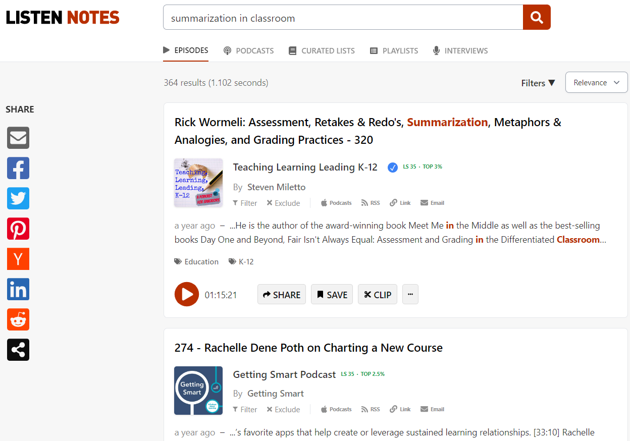 recommended podcasts