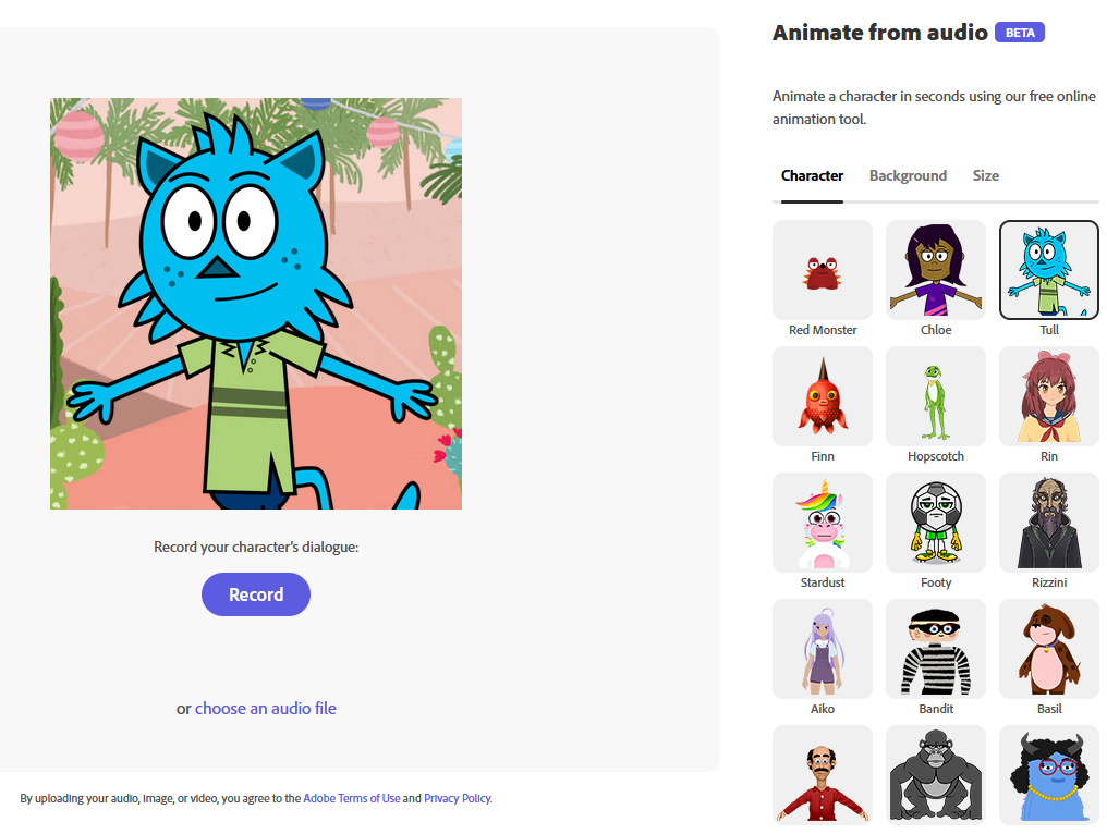 Animate Your Voice