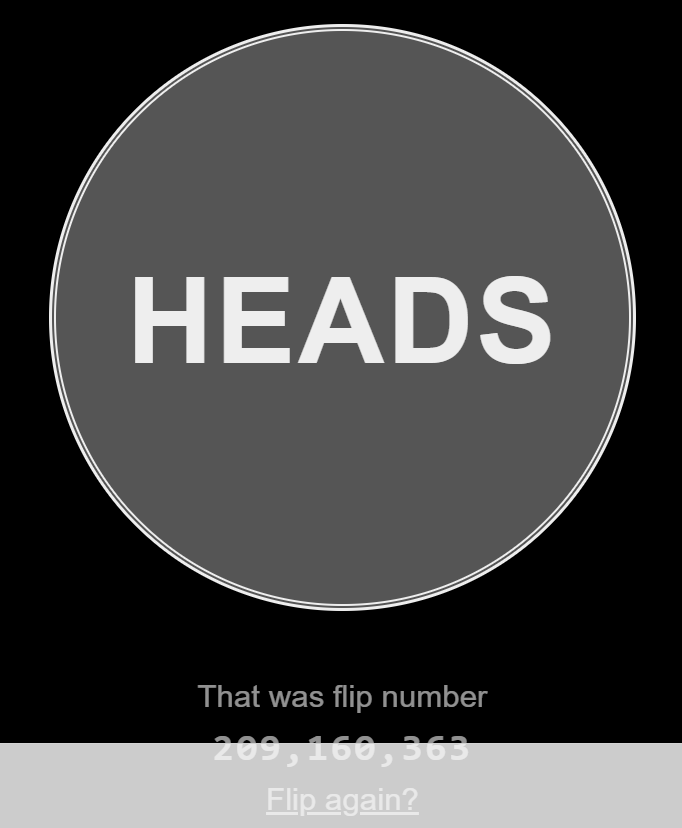 coin flip
