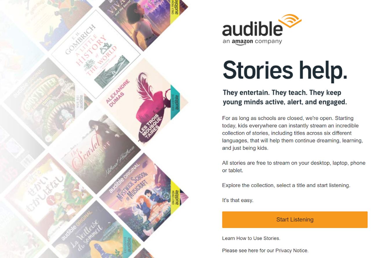 Digital Tales for remote learners