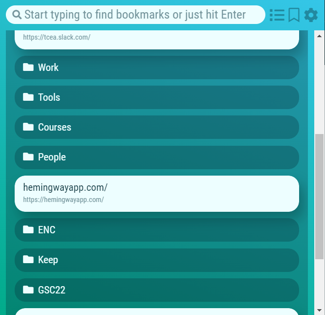 bookmarks