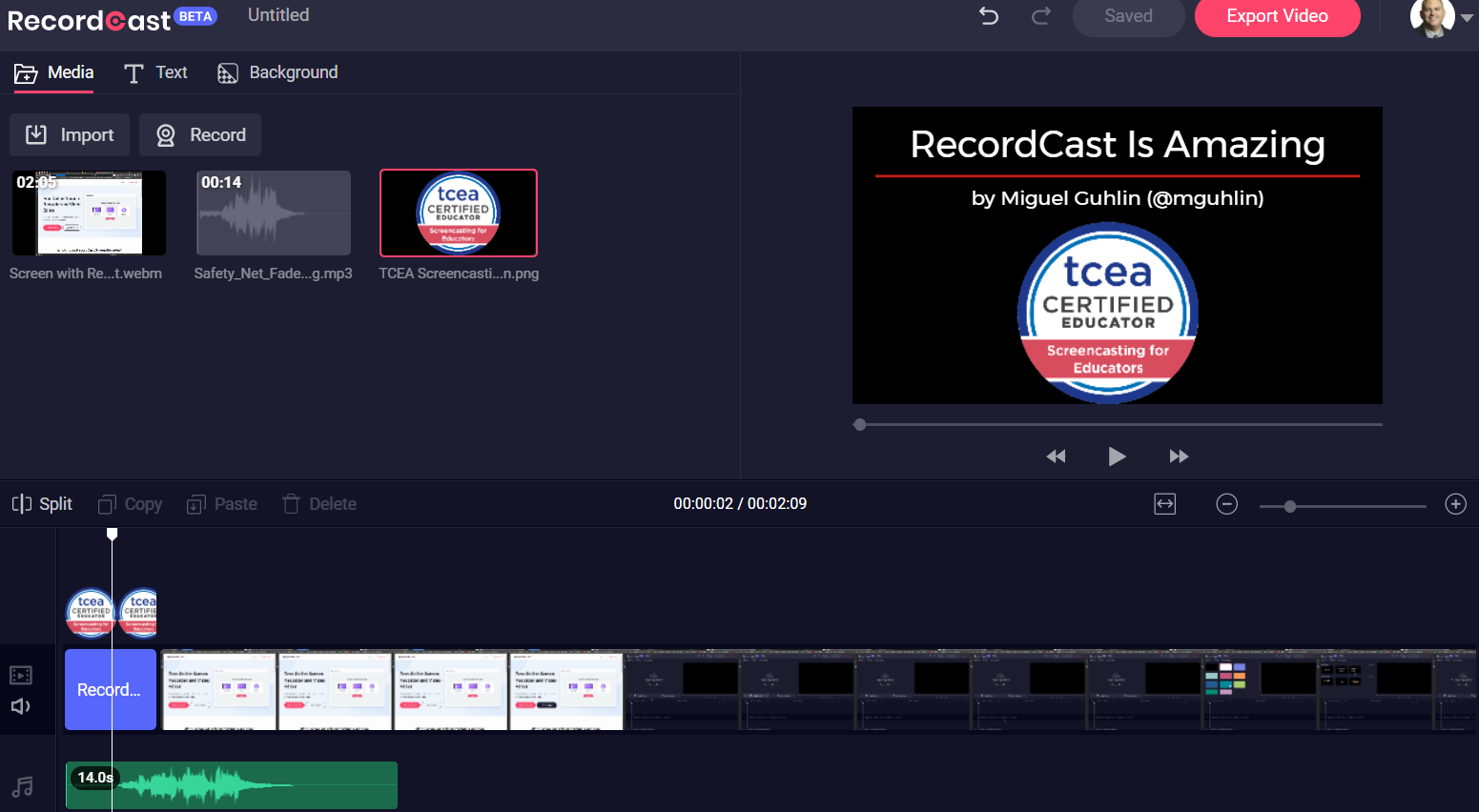 recordcast
