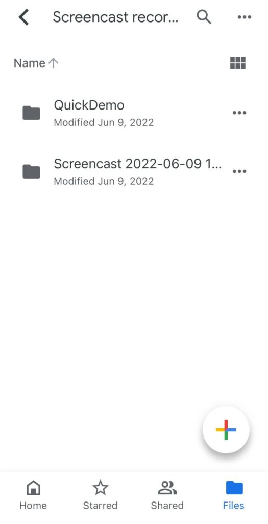 mobile file management
