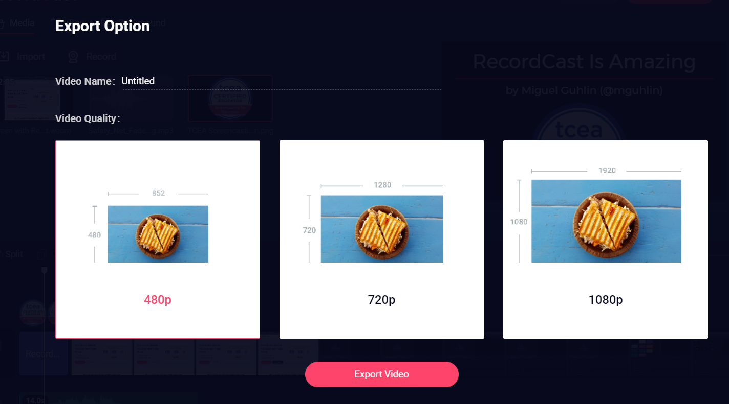 recordcast