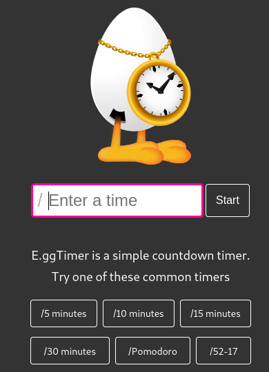 countdown timers