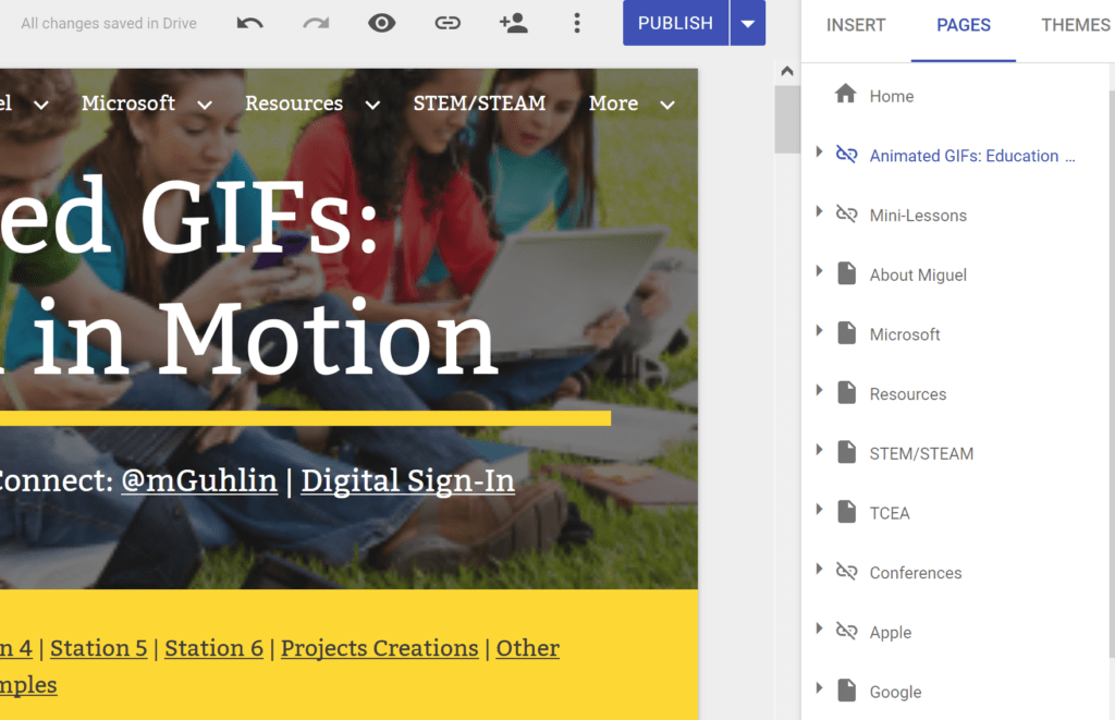 new google sites