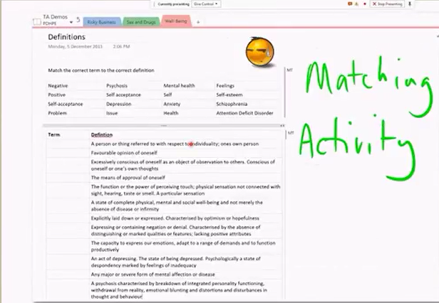 Source: The Wonders of OneNote - https://www.youtube.com/watch?v=AUKMAbp_TYw